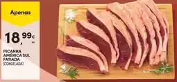 Continente Picanha américa sul fatiada promoção