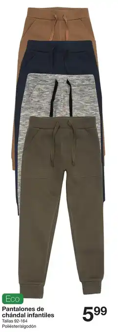Zeeman Eco Pantalones de Chándal Infantiles 92-164 promoção