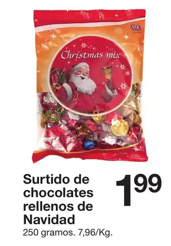 Surtido de Chocolates Rellenos de Navidad 250g