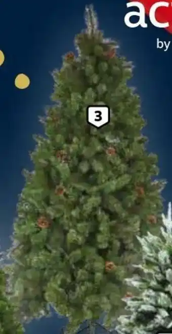 Auchan Árvore de Natal com Pinhas Actuel Berkley 180cm 986 Ramos N°46 promoção
