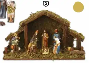 Auchan Presépio com 8 Figuras com Iluminação 39x22cm promoção