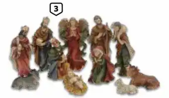 Auchan Conjunto de 11 Figuras para Presépio promoção