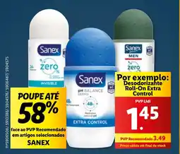Lidl Desodorizante Roll-On Extra Control promoção