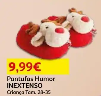 Auchan Pantufas Humor Inextenso 28-35 promoção