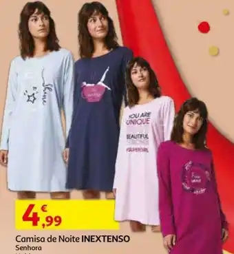 Auchan Camisa de Noite Inextenso Senhora promoção