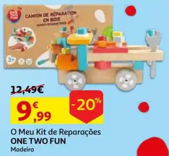 Auchan O Meu Kit de Reparações One Two Fun Madeira promoção