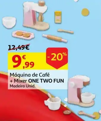 Máquina de Café+Mixer One Two Fun Madeira