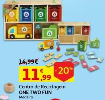 Auchan Centro de Reciclagem One Two Fun Madeira promoção
