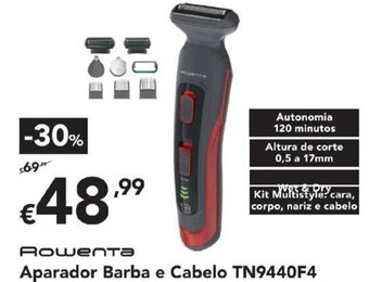 Rowenta Aparador Barba e Cabelo TN9440F4