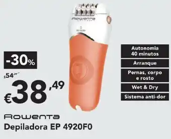 Radio Popular Rowenta Depiladora EP 4920F0 promoção