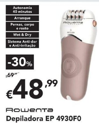 Radio Popular Rowenta Depiladora EP 4930F0 promoção