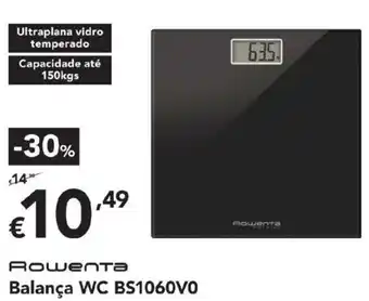 Radio Popular Rowenta Balança WC BS1060V0 promoção