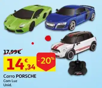 Auchan Carro Porsche com Luz promoção