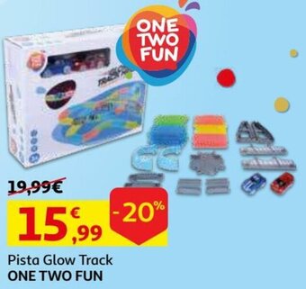 Auchan Pista Glow Track One Two Fun promoção