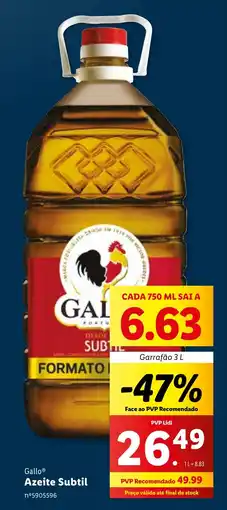 Gallo Azeite Subtil