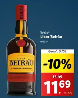 Lidl Beirão Licor Beirão promoção