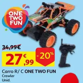 Auchan Carro R/C One Twon Fun Crawler promoção