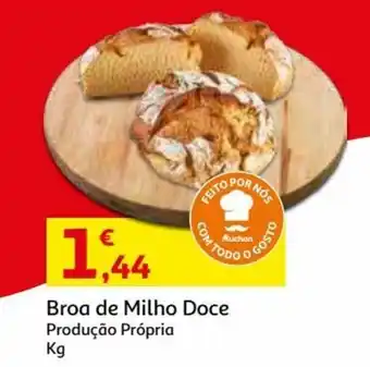Auchan Broa de Milho Doce promoção