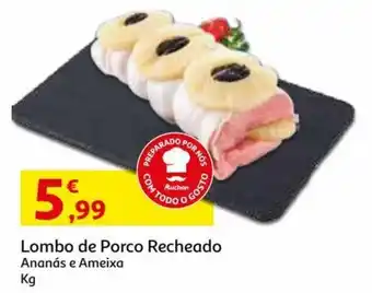 Auchan Lombo de Porco Recheado promoção