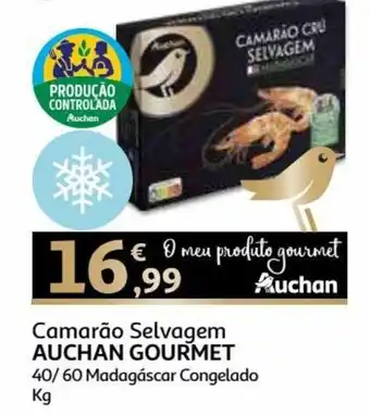 Auchan Camarão Selvagem Auchan Gourmet 40/60 promoção