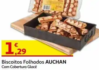 Auchan Biscoitos Folhados Auchan 200g promoção