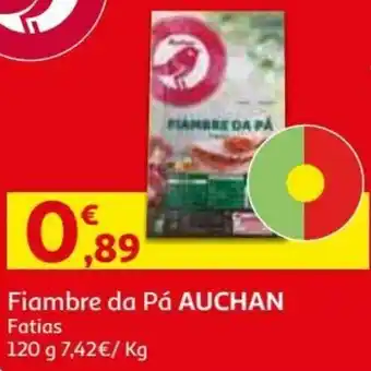 Auchan Fiambre da Pá Auchan 120g promoção