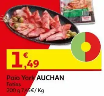 Auchan Paio York Auchan 200g promoção