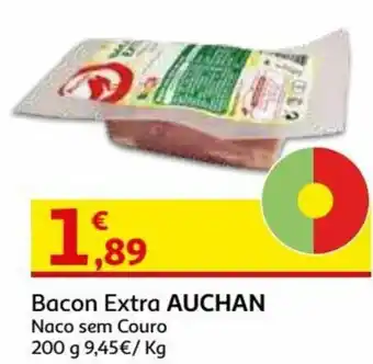 Auchan Bacon Extra Auchan 200g promoção