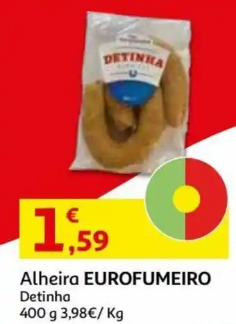 Auchan Alheira Eurofumeiro 400g promoção