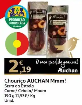 Auchan Chouriço Auchan Mmm! 190g promoção