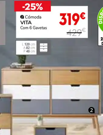 Conforama Vita Cómoda promoção