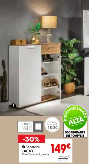 Conforama Jacky Sapateira promoção