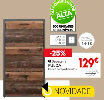 Conforama Fulda Sapateira promoção