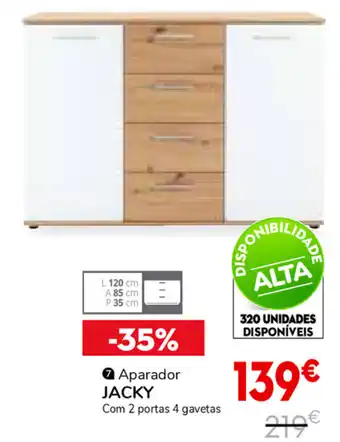 Conforama Jacky Aparador promoção