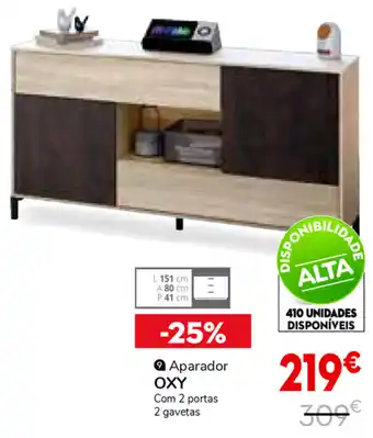 Conforama Oxy Aparador promoção
