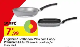 Auchan Frigideira/Grelhador/Wok com Cabo/Premiere Celar promoção