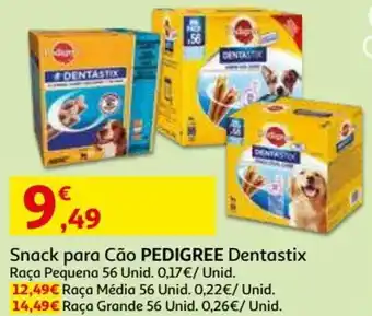 Auchan Snack Para Cão Pedigree Dentastix 56 unid promoção