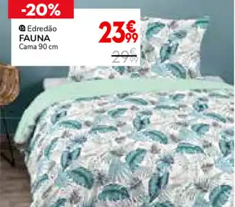 Conforama Edredão Fauna Cama 90cm promoção