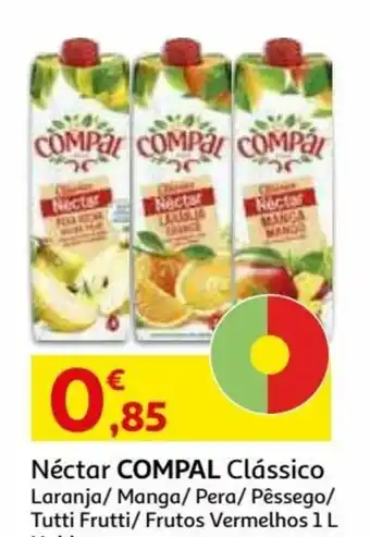 Auchan Néctar Compal Clássico 1L promoção