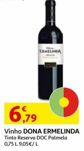 Vinho Dona Ermelinda 0,75L