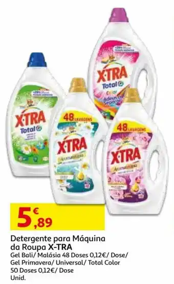 Auchan Detergente para Máquina de Roupa X-tra 48/50 doses promoção