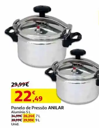 Auchan Panela de Pressão Anilar 5L promoção