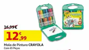 Auchan Mala de Pintura Crayola com 65 Peças promoção