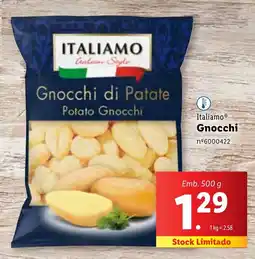 Lidl Italiamo Gnocchi promoção