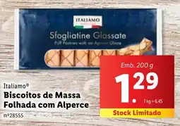 Italiamo Biscoitos de Massa Folhada com Alperce