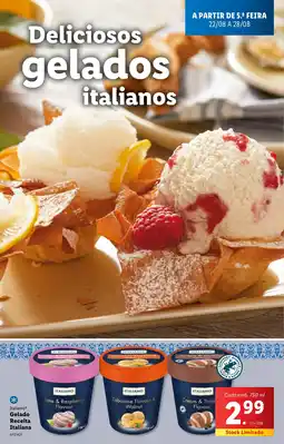 Lidl Italiamo Gelado Receita Italiana promoção