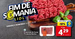 Lidl Preparado de Carne Picada de Bovino promoção