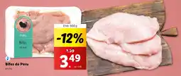 Lidl Bifes de Peru promoção