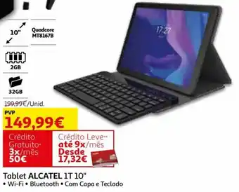 Auchan Alcatel 1T Tablet 10" promoção