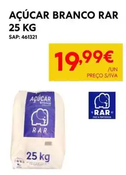 Recheio Açúcar branco Rar promoção